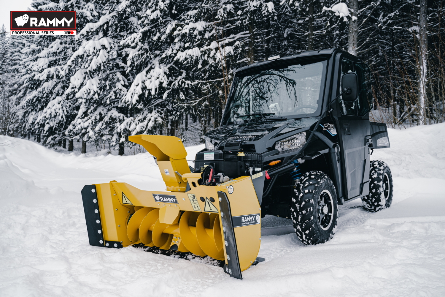 Bild av RAMMY Snowblower 155 UTV PRO
